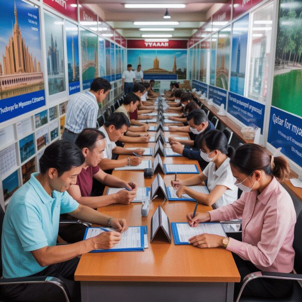 Qatar Visa for Myanmar Citizens